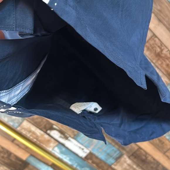 Cubavera small blue button down shirt - Picture 9 of 13